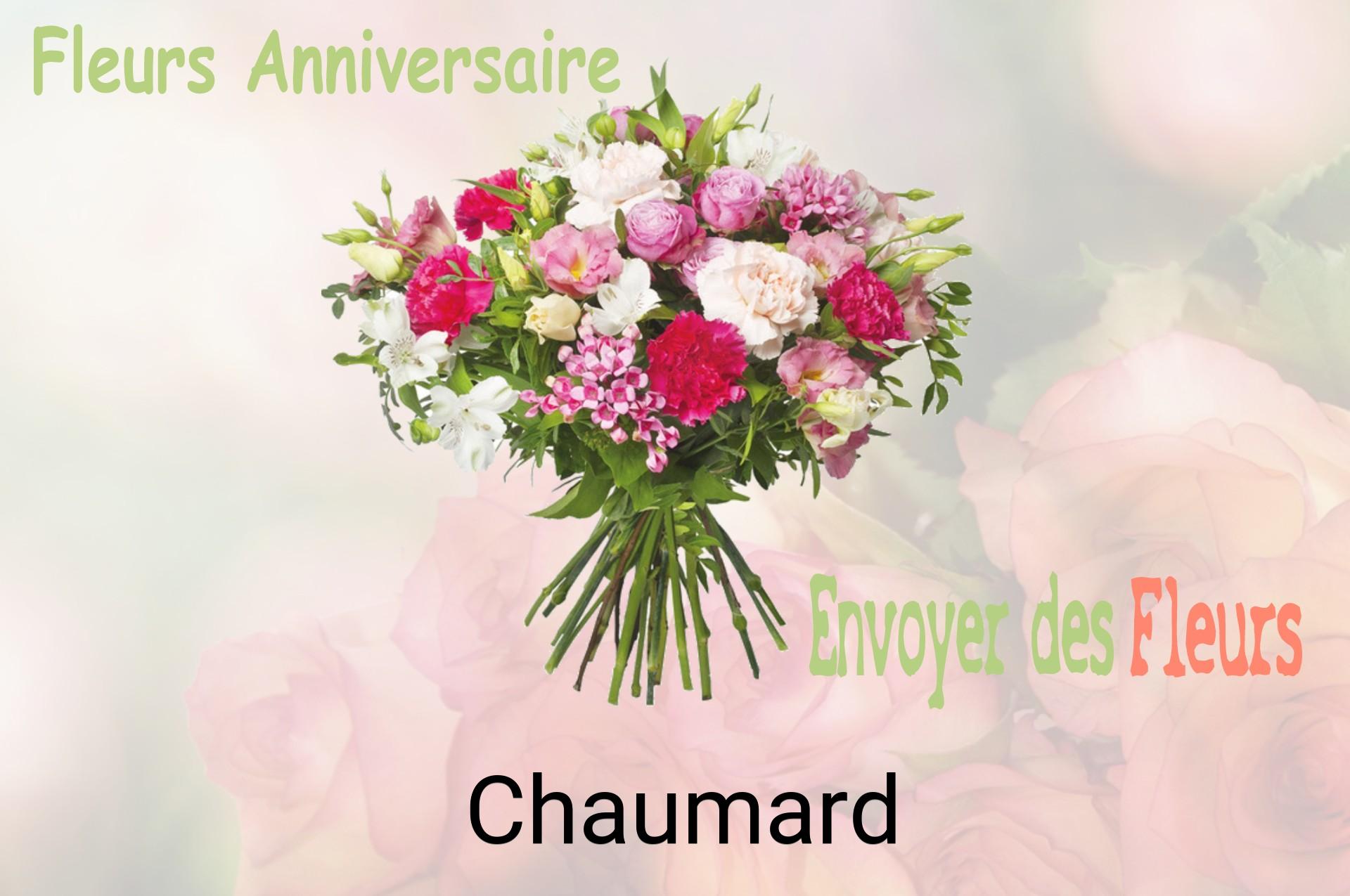 Bouquet de fleurs d’anniversaire livré à Chaumard