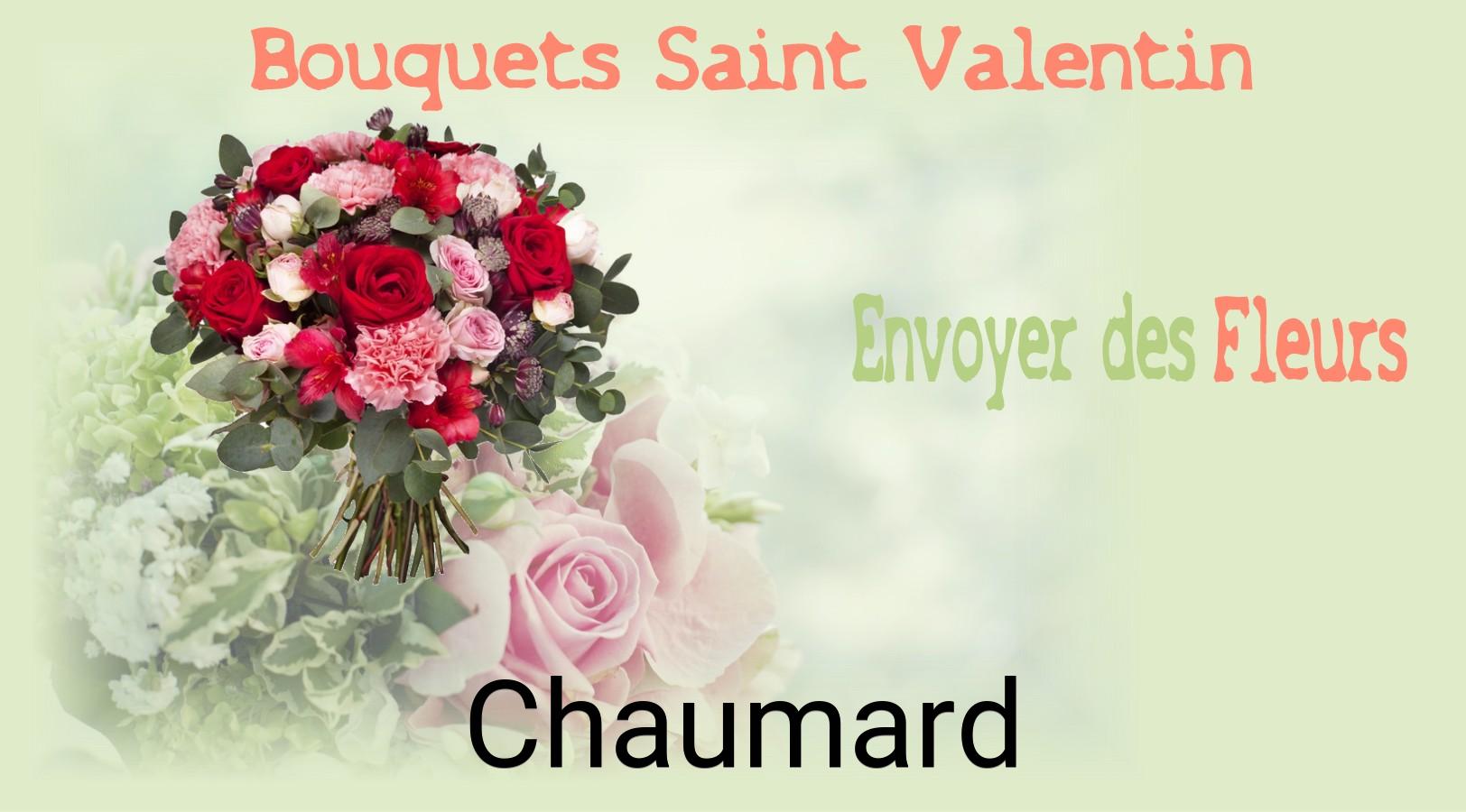 Roses de Saint-Valentin livrées à Chaumard
